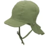 Sterntaler Peaked Cap Met Nekbeschermer Medium Groen