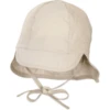 Sterntaler Peaked Cap Met Nekbescherming Beige