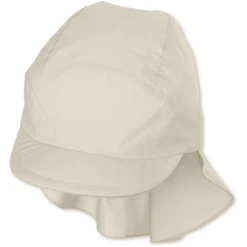 Sterntaler Peaked Cap Met Nekbescherming Beige