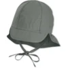 Sterntaler Peaked Cap Met Nekbescherming Donkergroen