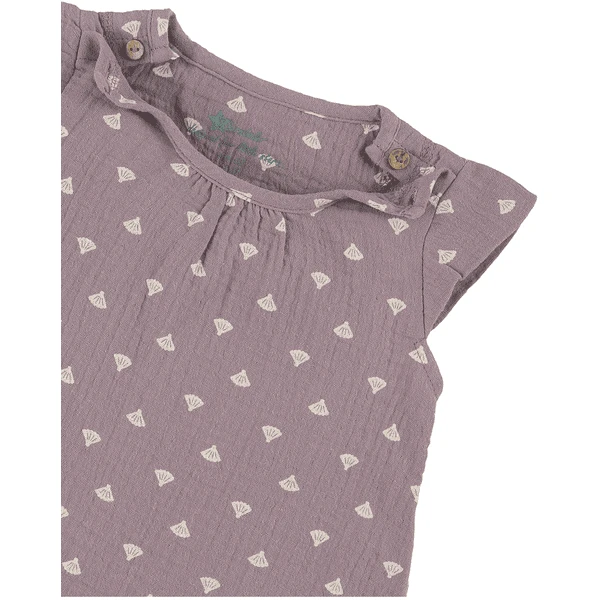 Sterntaler Set Shirt+short Shell Paars - Afbeelding 3
