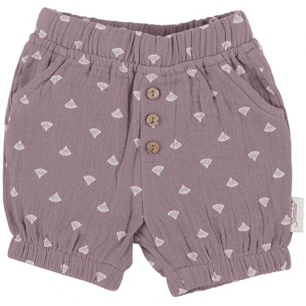 Sterntaler Set Shirt+short Shell Paars - Afbeelding 5