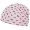 Sterntaler Slouch Beanie Harten Roze