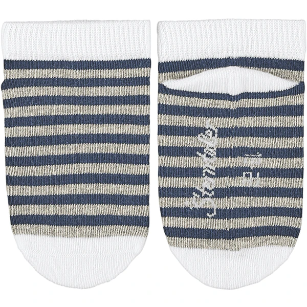 Sterntaler Sneakersokken 3-pack Gestreept Marine - Afbeelding 4
