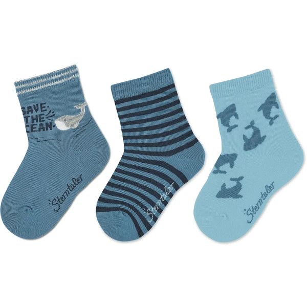 Sterntaler Sokken 3-pack Zee Marine - Afbeelding 5