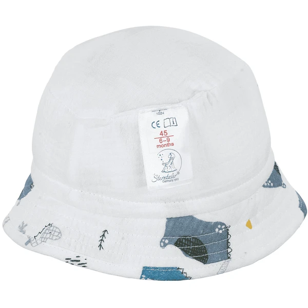 Sterntaler Vissershoed Dinos Ecru - Afbeelding 5