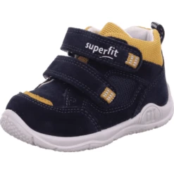 Superfit Lage Schoen Universe Blauw/geel
