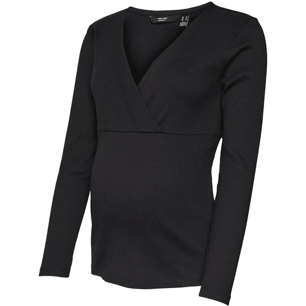 VERO MODA Verpleegkundig Overhemd VMMLAVENDER Black