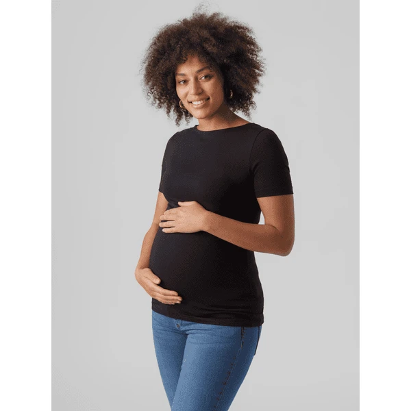 VERO MODA Zwangerschapshemd VMMPANDA Black - Afbeelding 2