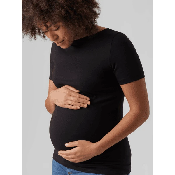 VERO MODA Zwangerschapshemd VMMPANDA Black - Afbeelding 3