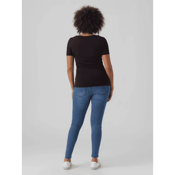 VERO MODA Zwangerschapshemd VMMPANDA Black - Afbeelding 4